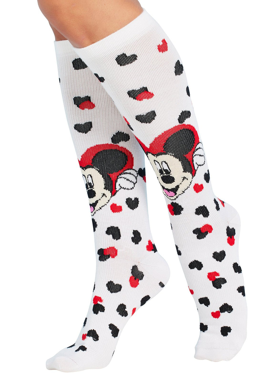 Disney All My Heart Compression SocksCherokee LegwearPRINTSUPPORT-MKAMH
