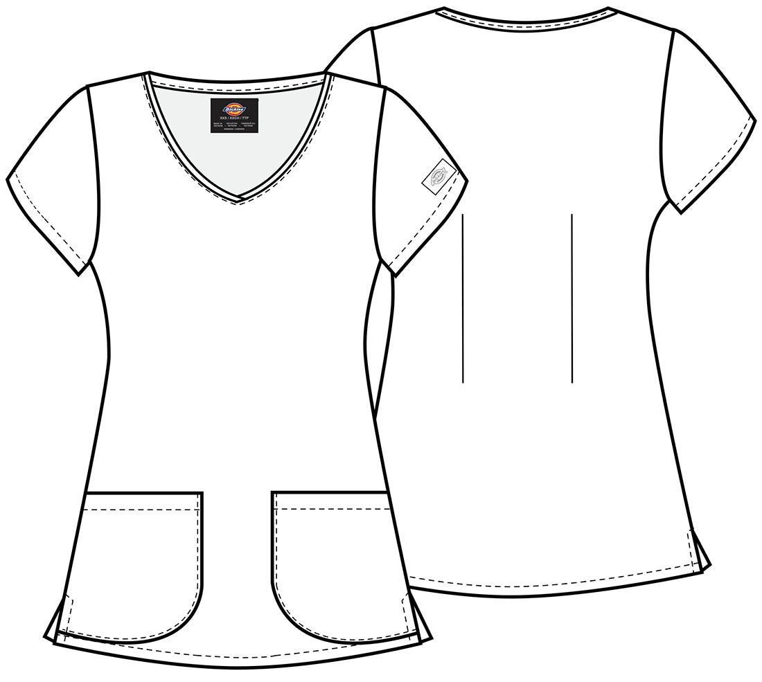 Fillings For You Scrub Top Women's Print Scrub Top Dickies   