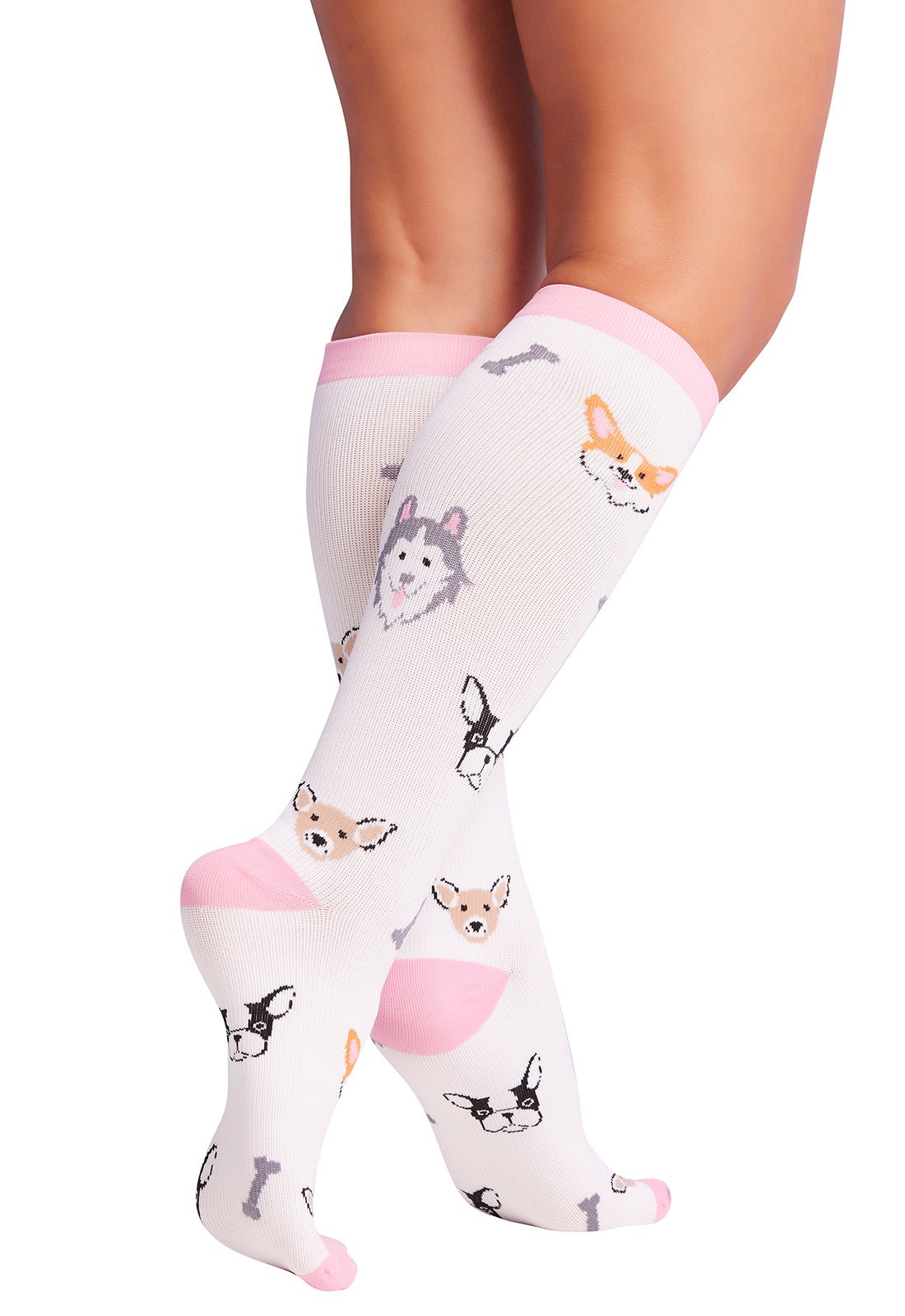 Dog Love Compression SocksCherokee LegwearPRINTSUPPORT-DGLVE