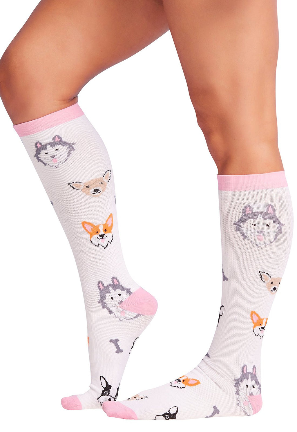 Dog Love Compression SocksCherokee LegwearPRINTSUPPORT-DGLVE