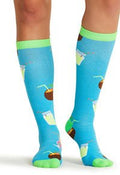 Drink Up Compression SocksCherokee LegwearPRINTSUPPORT-DRKUP