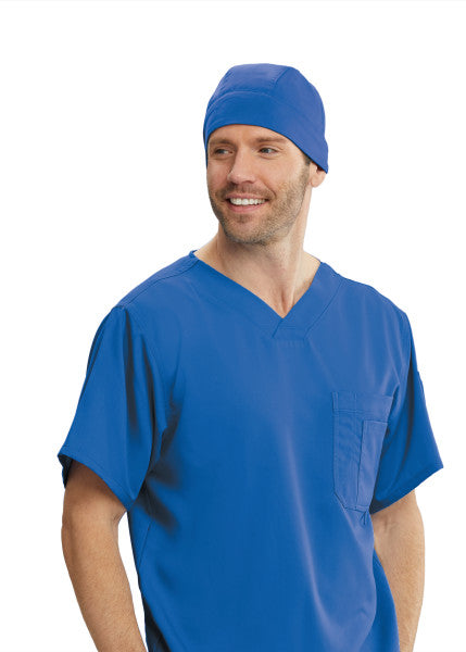 Grey's Anatomy - Elastic Back Unisex Scrub Cap Scrub Hat Grey's Anatomy Classic Royal Blue  