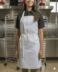 Econo Bib Apron No - PocketPremium Uniforms8100-WHITE