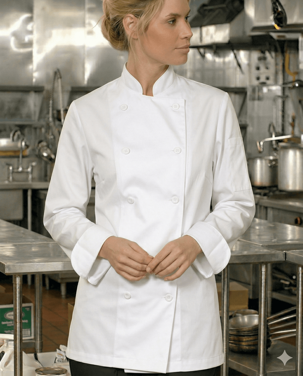 Econo Chef CoatPremium Uniforms5300-WHITE-XS