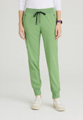 Eden Mid - Rise Jogger Scrub PantGrey's Anatomy Spandex StretchGRSP537-BASIL-XXS