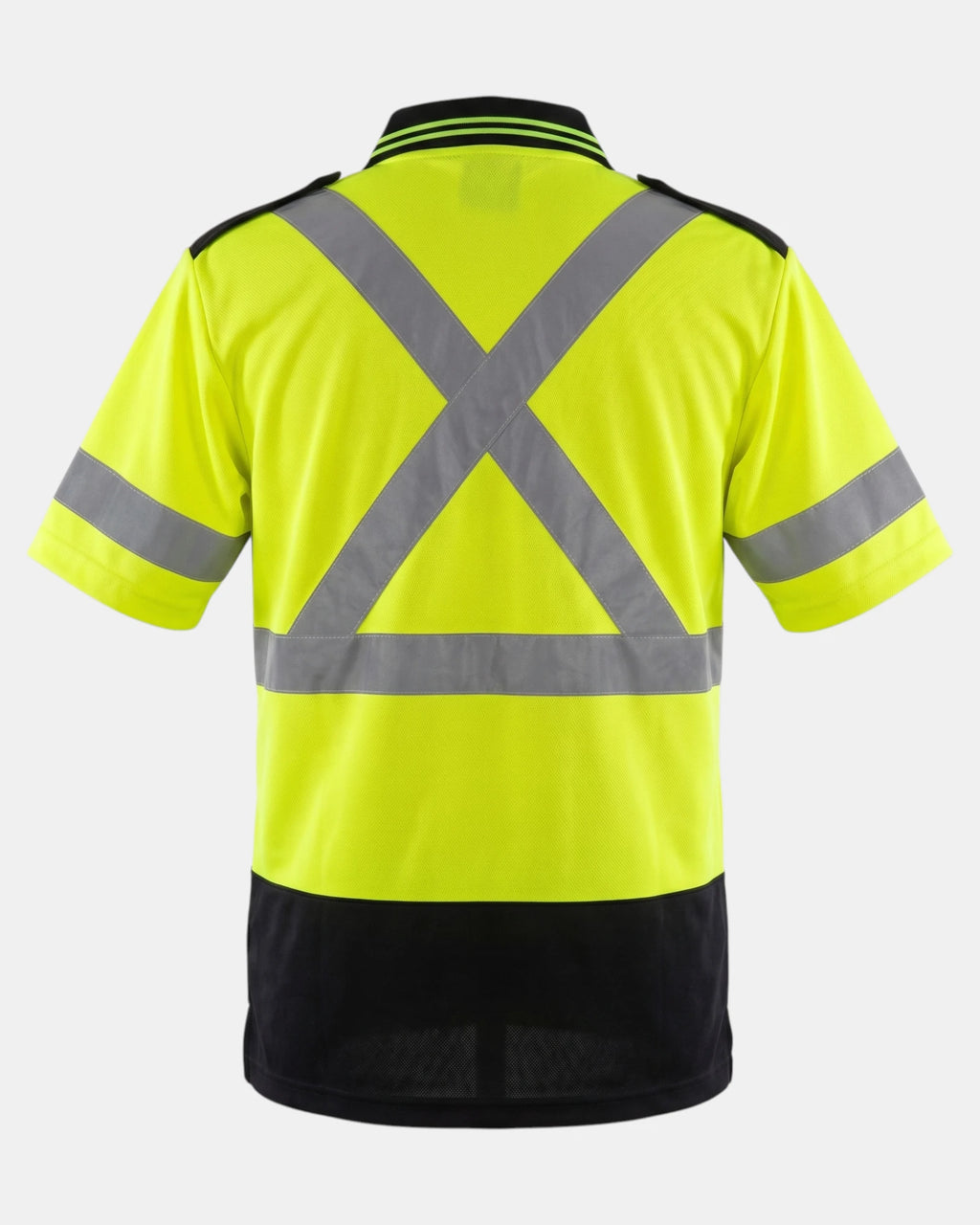 EG102 High-Vis EMS Safety Short Sleeve Golf Shirt