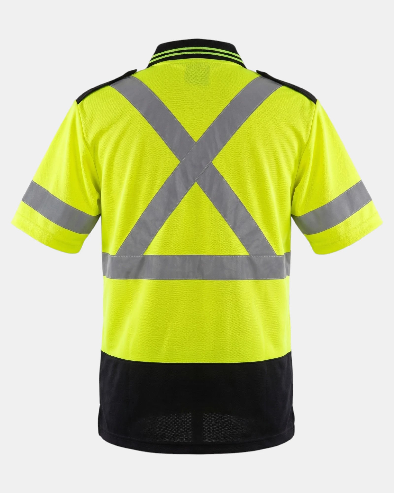 EG102 High-Vis EMS Safety Short Sleeve Golf Shirt