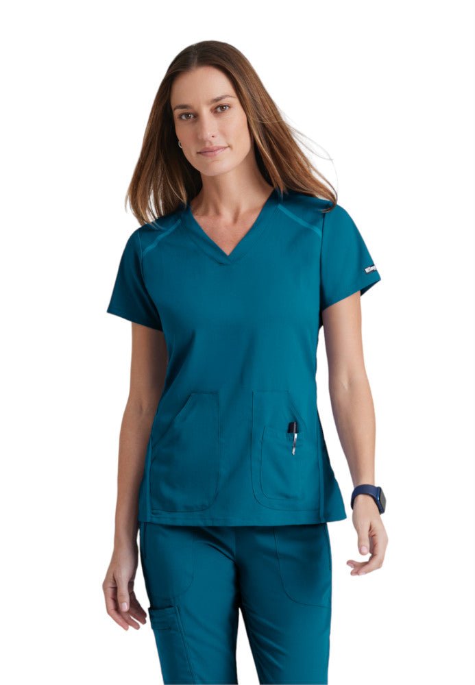 Elevate 3 - Pocket Scrub TopGrey's Anatomy Impact7188-BAHAMA-XXS
