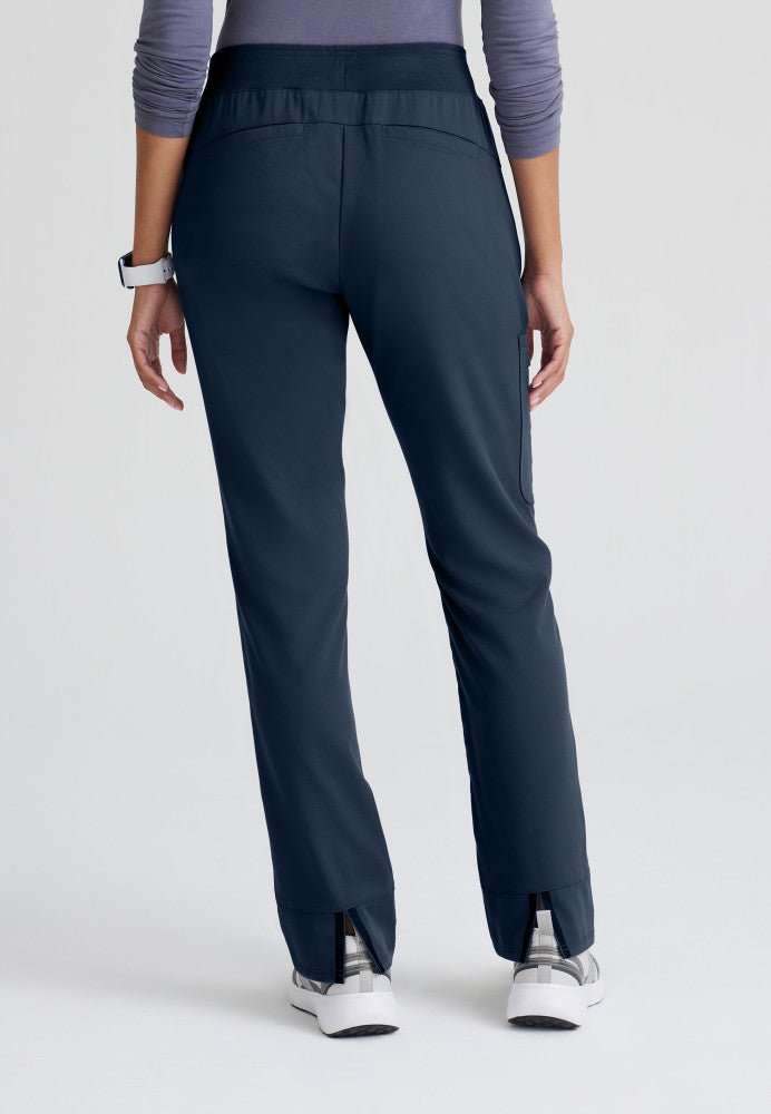 Elevate Low - Rise Straight Leg Scrub PantGrey's Anatomy Impact7228-STEEL-XXS