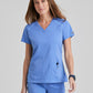 Grey's Anatomy Impact - Elevate Scrub Top Women's Scrub Top Grey's Anatomy Impact Ceil Blue XXS 