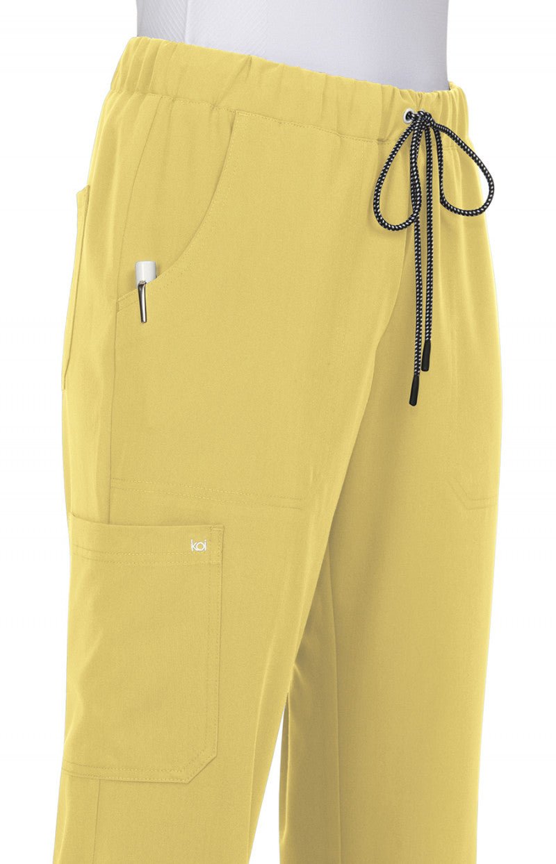 Everyday Hero 5 - Pocket Cargo Scrub Pantskoi Next Gen739-BUTTERYELLOW-XXS