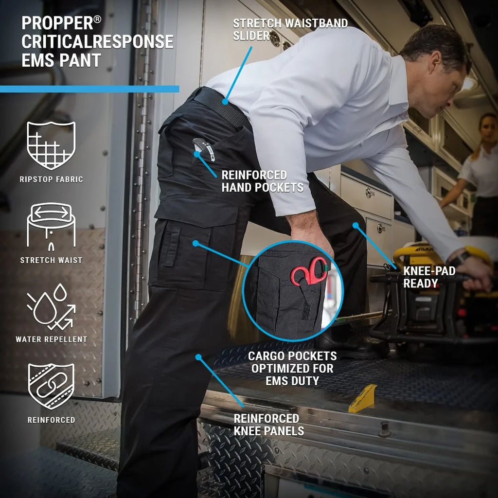 CRITICALRESPONSE® Men's EMS Dark Navy Pant Men's Paramedic Pant Propper