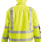 3-in-1 Black Bottom Rip Stop Flannel High Vis Parka Jacket High Vis Parka OccuNomix