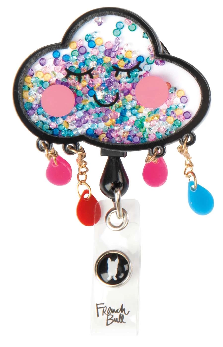 Cloud – Retractable ID Badge Reel Retractable Badge Reel koi