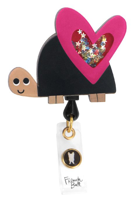 Turtle Love – Retractable ID Badge Reel Retractable Badge Reel koi