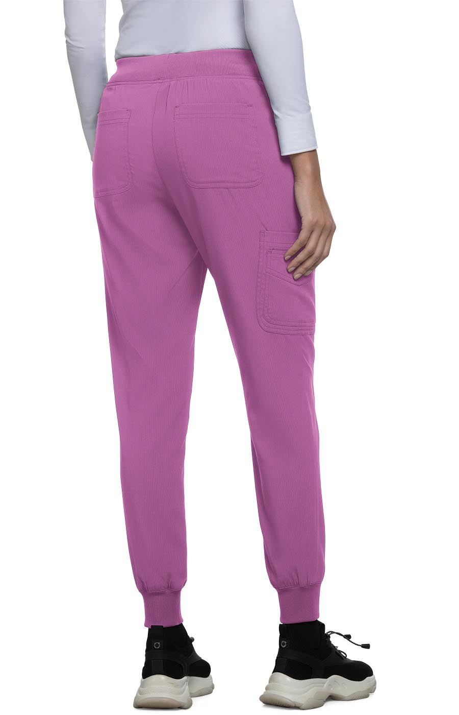 Fierce Women's 6 - Pocket Stretch Jogger Scrub Pantskoi Lite750-RADIANTMAUVE-XXS