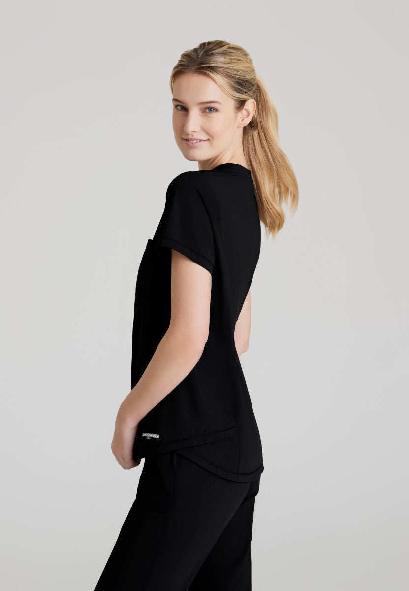 Flow 1 - Pocket Tulip Hem TopSkechers Slip - ins by BarcoSKT221-BLACK-XXS