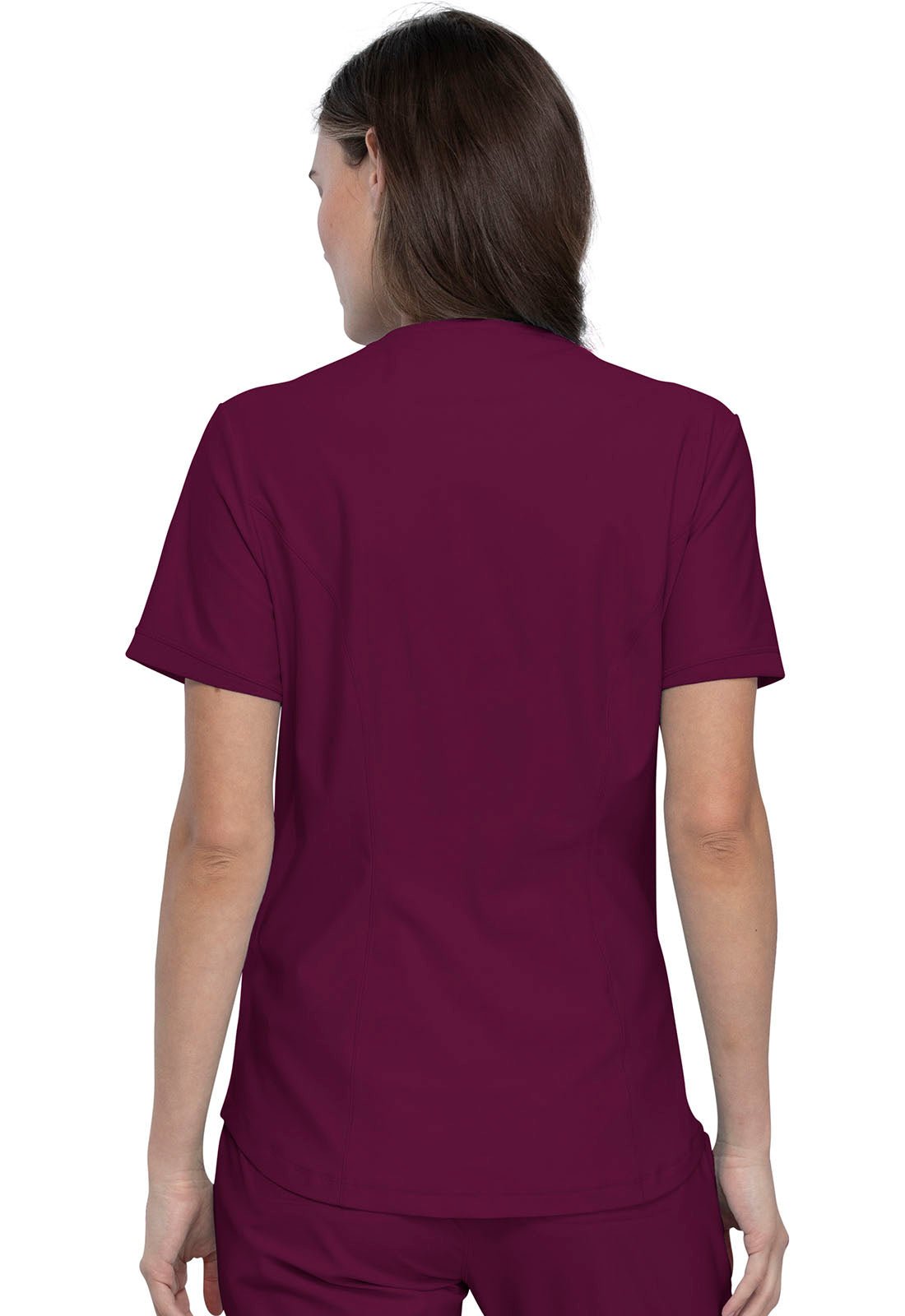 Form Ultra - Stretch Scrub TopCherokee FormCK840-WINE-XXS