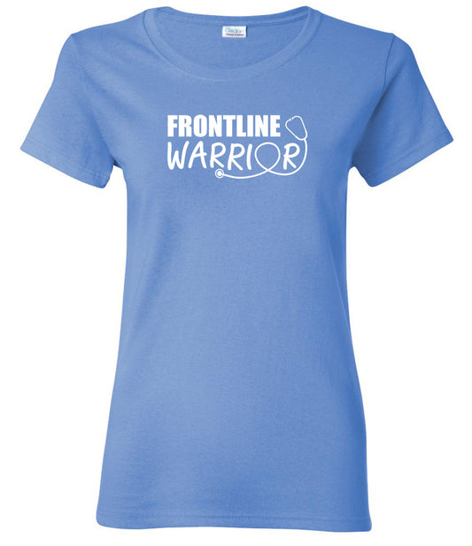 Front Line Warrior T-Shirt Blue TOP Lasalle Uniform M  