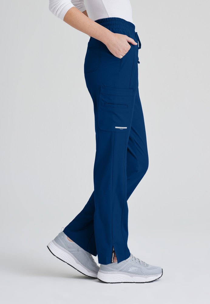 Gamma Mid - Rise Tapered Leg Scrub PantSkechers by BarcoSKP623-NAVY-XXS