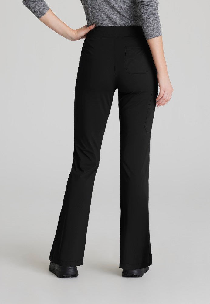 Glide Mid - Rise Flare Scrub PantSkechers Slip - insSKP656-BLACK-XXS