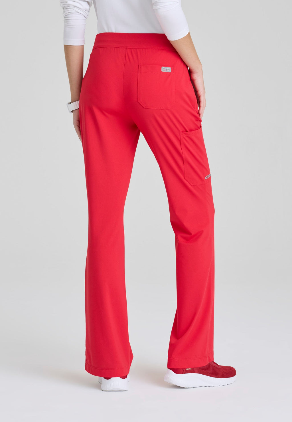 Glide Mid - Rise Flare Scrub PantSkechers Slip - insSKP656-HERO-XXS