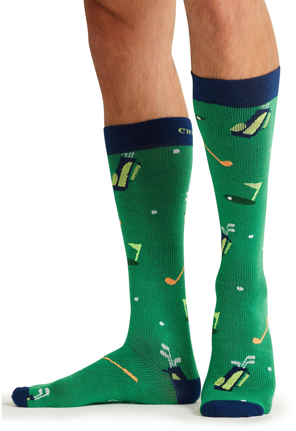 Golf Life - Men's Compression SocksCherokee LegwearMPRINTSUPPORT-BSTPR