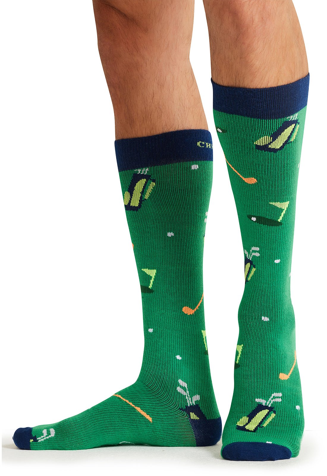 Golf Life - Men's Compression SocksCherokee LegwearMPRINTSUPPORT-BSTPR