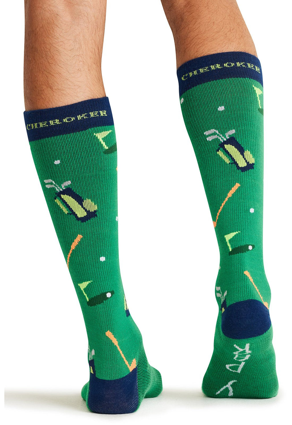 Golf Life - Men's Compression SocksCherokee LegwearMPRINTSUPPORT-BSTPR
