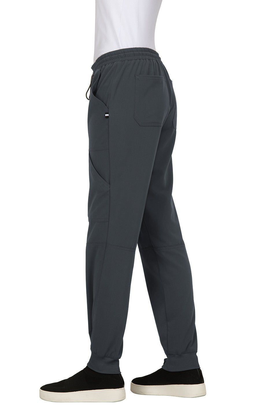 Good Vibe 7 - Pocket Scrub Joggerkoi Next Gen740-Charcoal-XXS