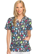 Have a Laugh Scrub TopCherokee PrintsSP-DK704HALU-XS