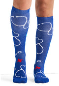 Healing Thoughts Compression SocksCherokee LegwearPRINTSUPPORT-HLGTS-REG