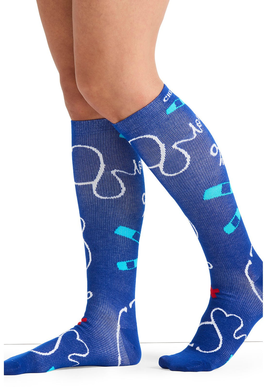Healing Thoughts Compression SocksCherokee LegwearPRINTSUPPORT-HLGTS-REG