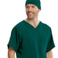 Grey's Anatomy - Elastic Back Unisex Scrub Cap Scrub Hat Grey's Anatomy Classic Hunter Green  