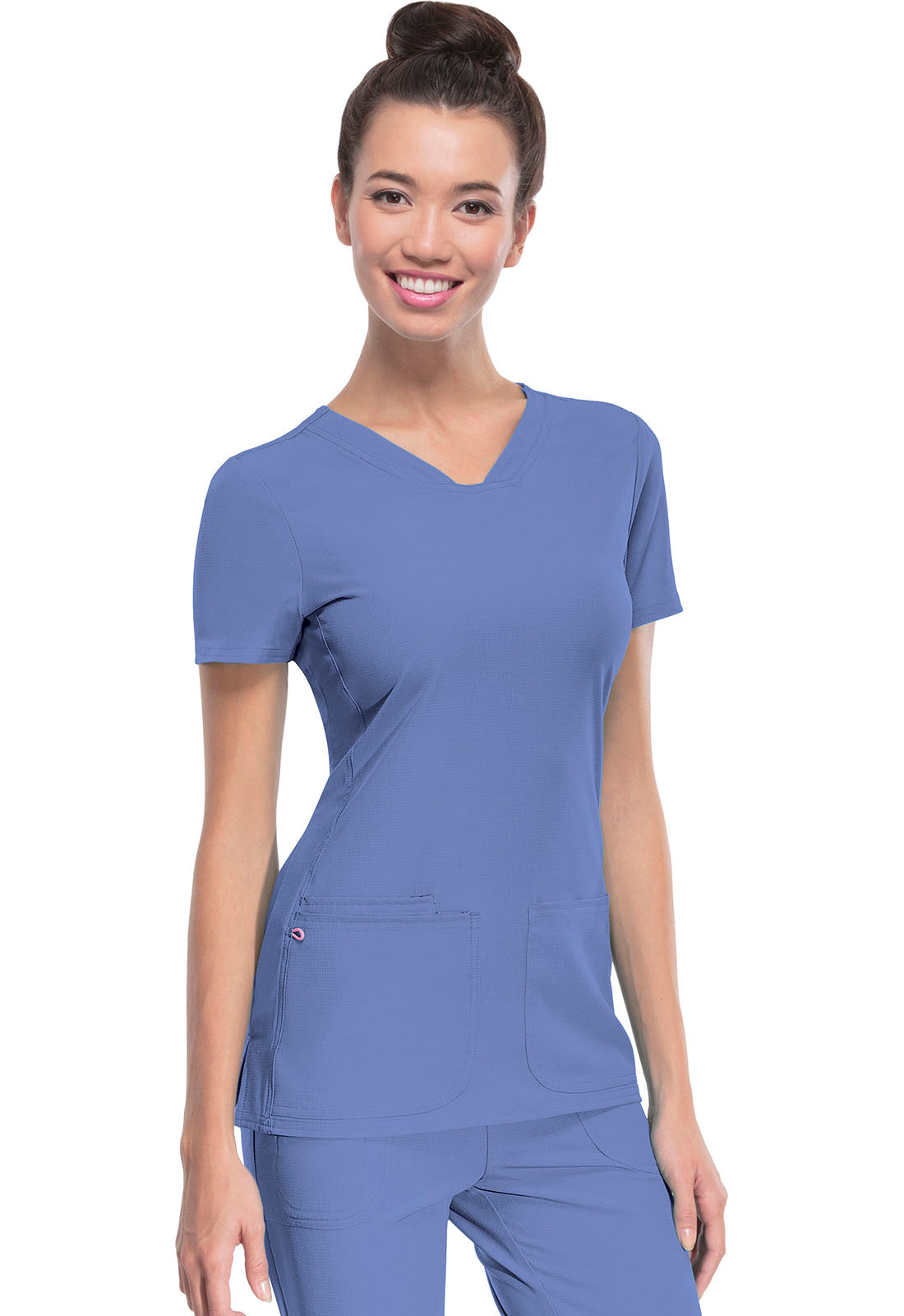 HeartSoul Scrub Top Women's Scrub Top HeartSoul Ceil Blue XXS 