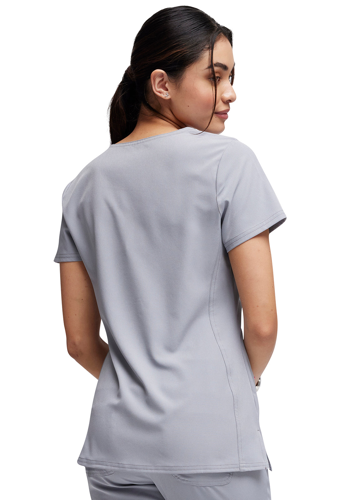 HeartSoul Scrub Top in Seasonal Colors Khaki 3X