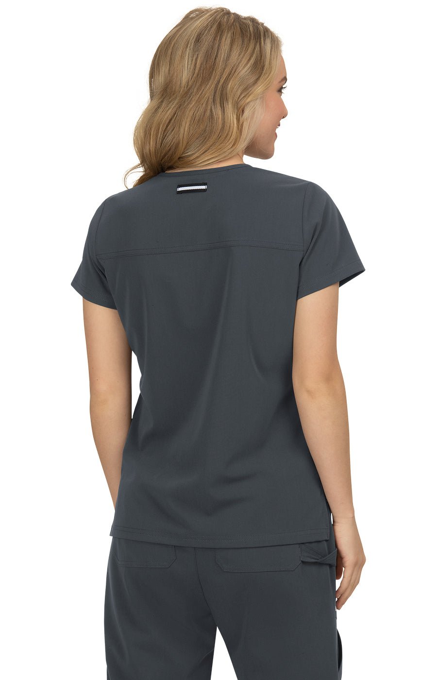 Hustle and Heart Scrub Topkoi Next Gen1019-Charcoal-XXS