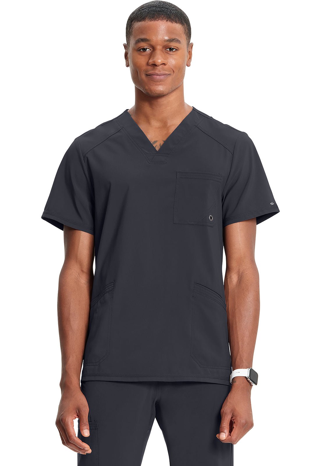 Infinity 3 - Pocket Scrub TopCherokee InfinityCK900A-PEWTER-XS