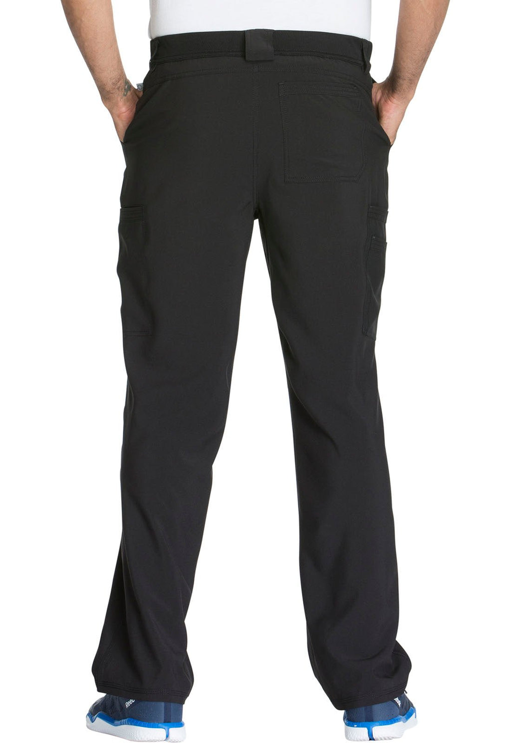Infinity Men's Straight Leg Scrub PantCherokee InfinityCK200A-BLACK-XS