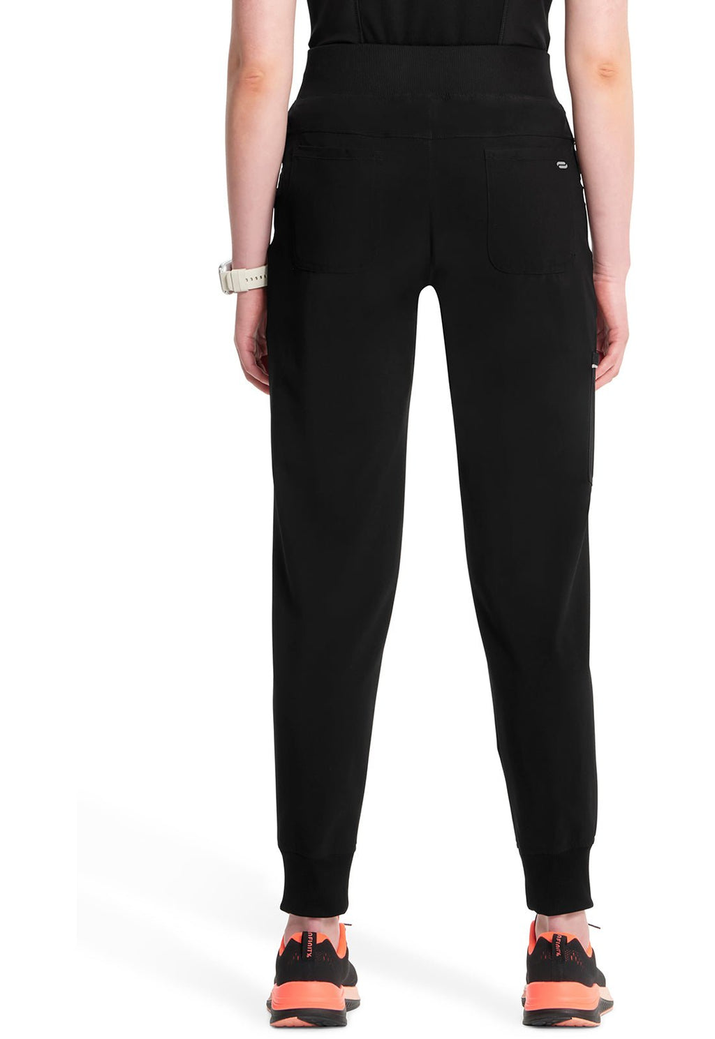Infinity Mid Rise Zipper Scrub JoggerCherokee InfinityCK110A-BLACK-XXS