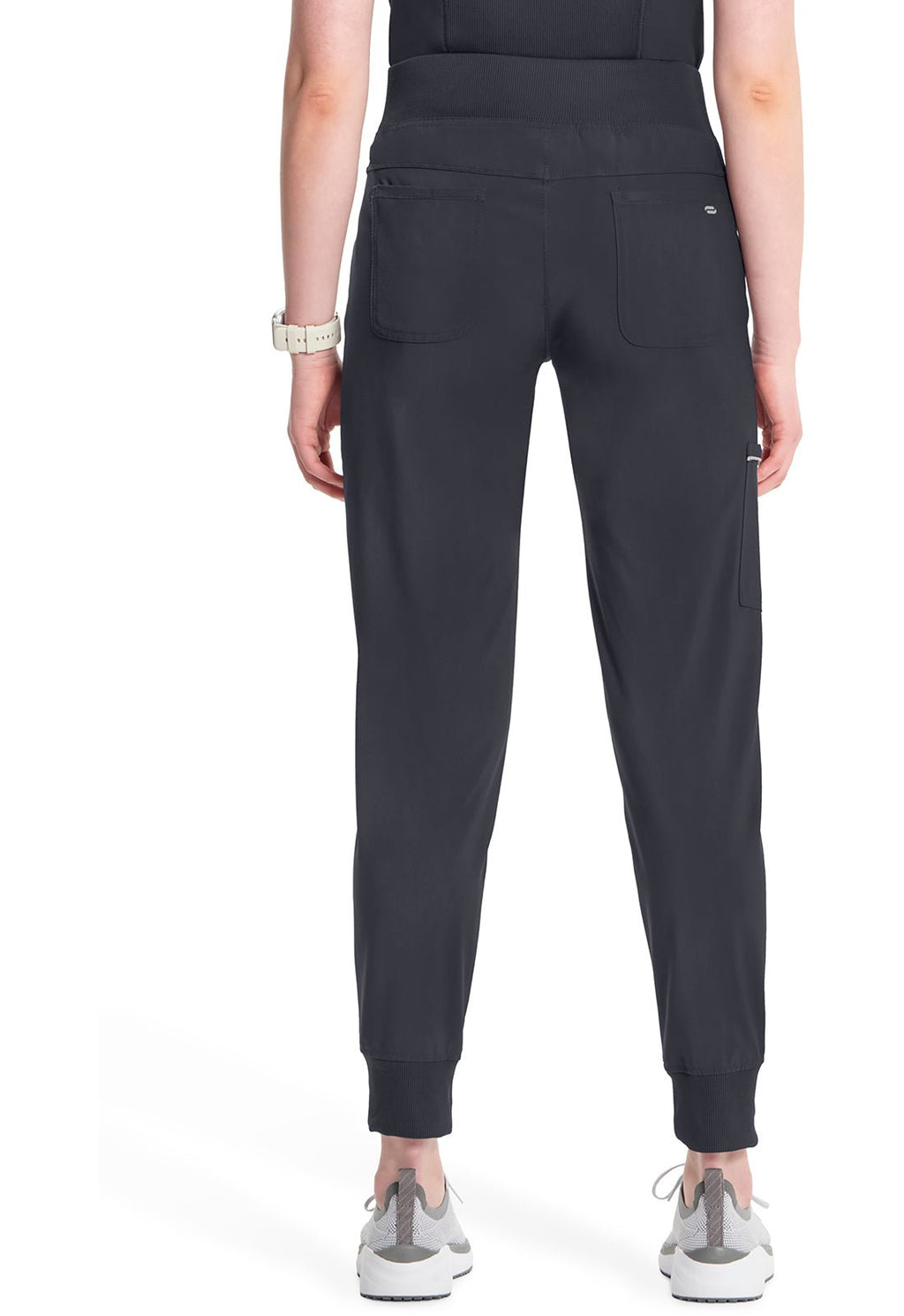 Infinity Mid Rise Zipper Scrub JoggerCherokee InfinityCK110A-PEWTER-XXS