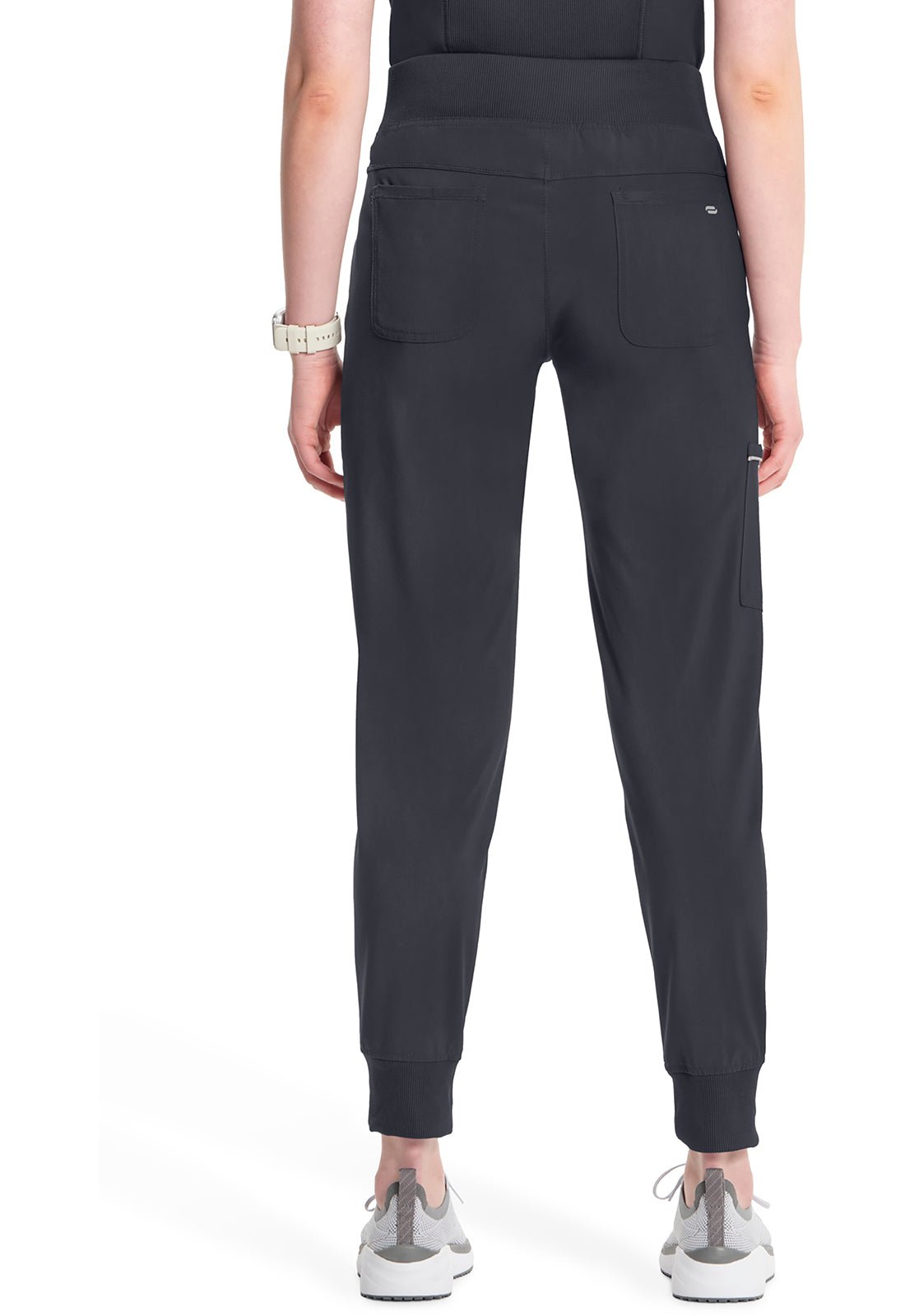 Infinity Mid Rise Zipper Scrub JoggerCherokee InfinityCK110A-PEWTER-XXS
