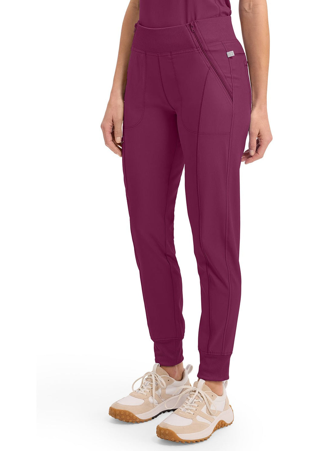 Infinity Mid Rise Zipper Scrub JoggerCherokee InfinityCK110A-WNPS-XXS