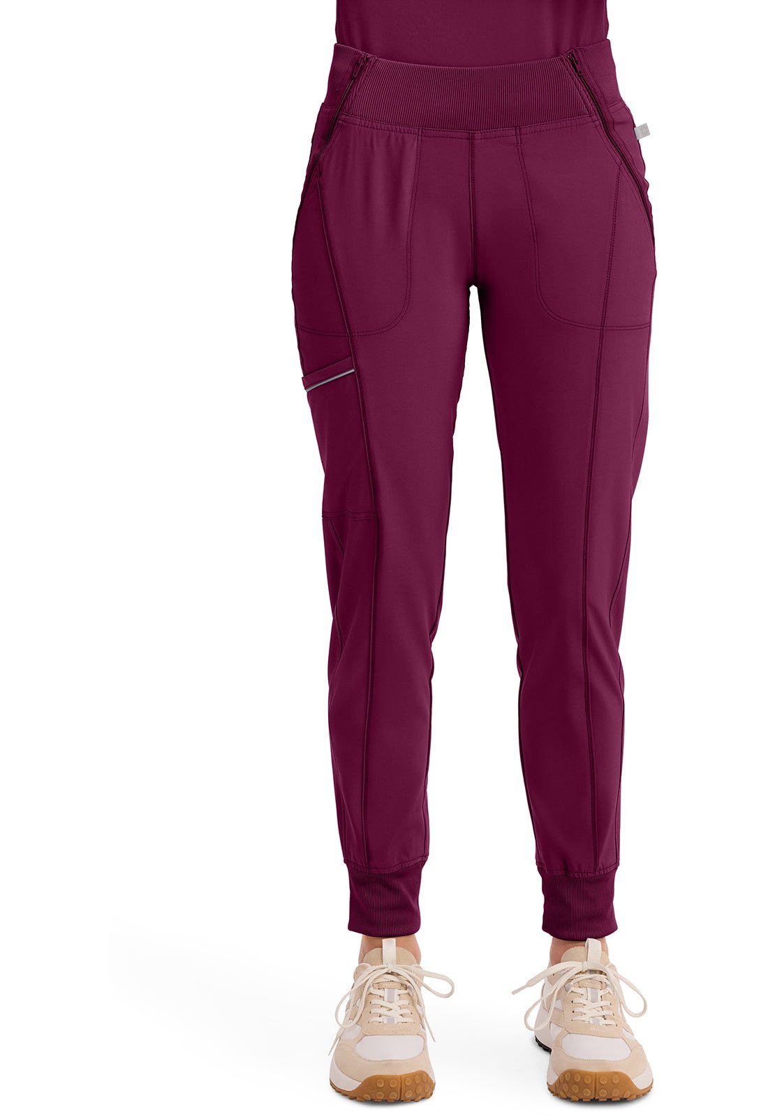 Infinity Mid Rise Zipper Scrub JoggerCherokee InfinityCK110A-WNPS-XXS