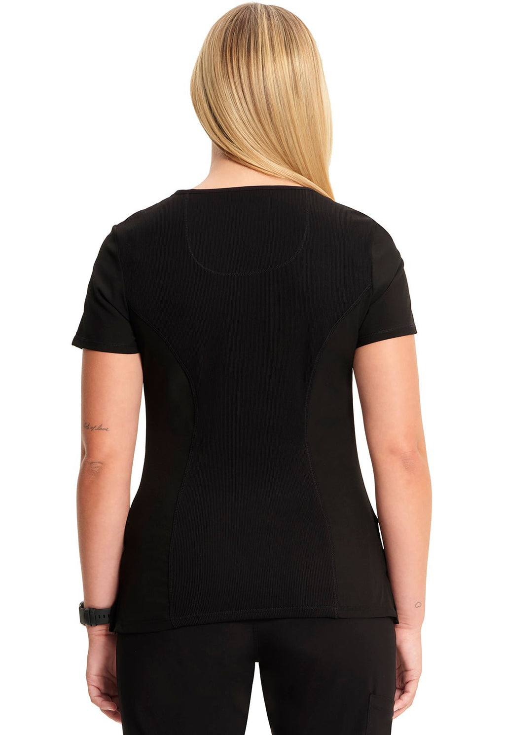 Infinity Mock Wrap Scrub TopCherokee Infinity2625A-BAPS-XXS