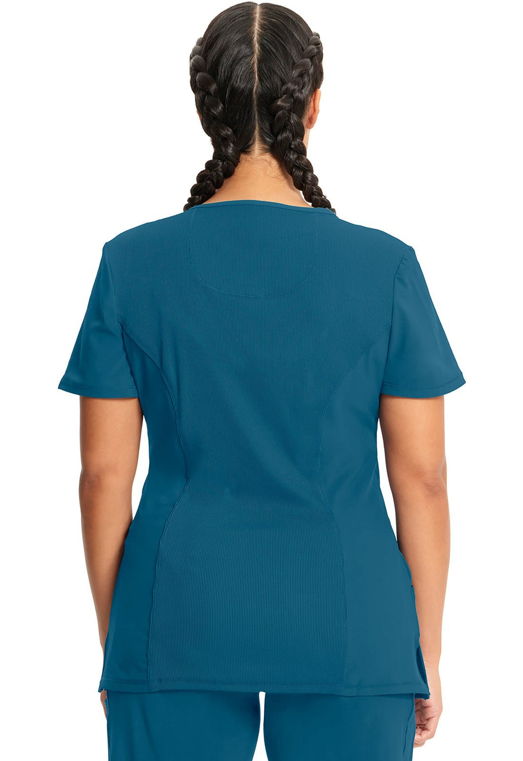 Infinity Mock Wrap Scrub TopCherokee Infinity2625A-CAPS-XXS