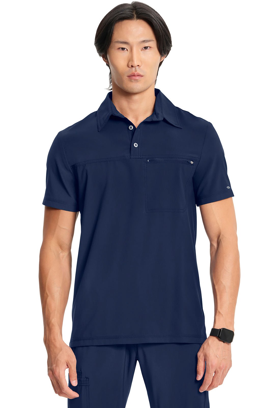 Infinity Polo Scrub TopCherokee InfinityCK825A-NAVY-XS