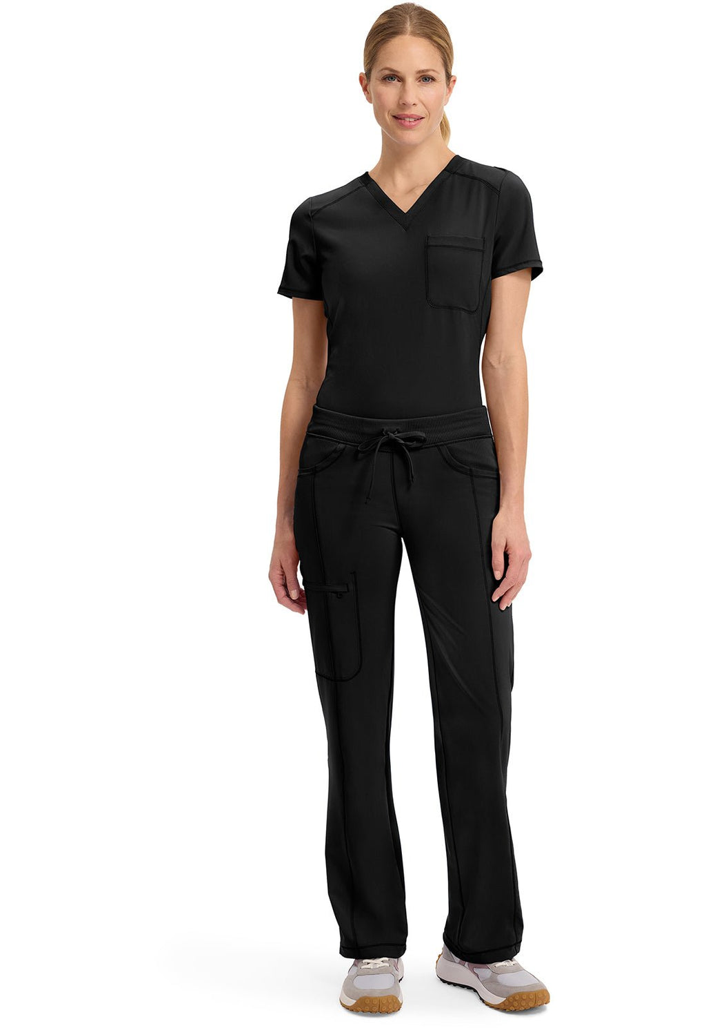 Infinity Straight Leg Scrub PantCherokee Infinity1123A-BLACK-XXS