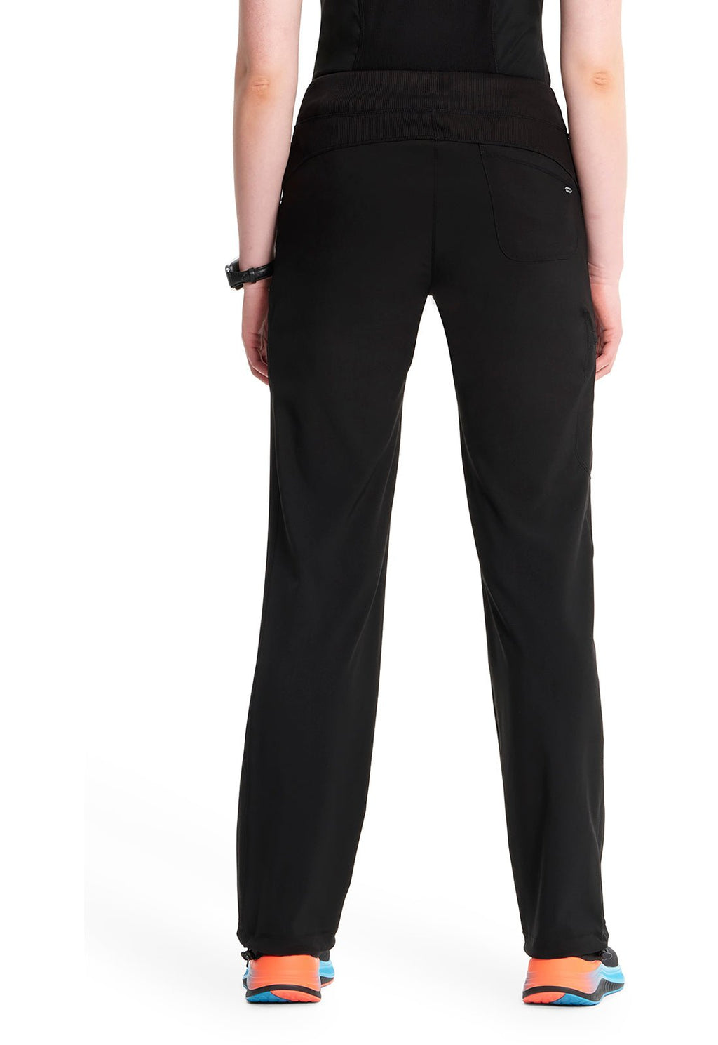 Infinity Straight Leg Scrub PantCherokee Infinity1123A-BLACK-XXS