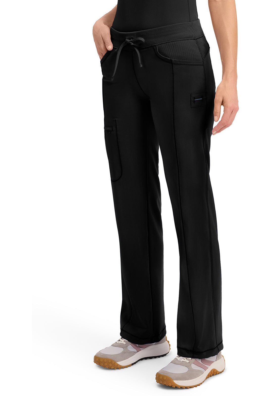 Infinity Straight Leg Scrub PantCherokee Infinity1123A-BLACK-XXS